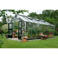 Serre De Jardin 18,8m² En Verre Trempé Gartner - Juliana -Jardin Serre Boutique serre de jardin 188m en verre trempe gardener juliana 9
