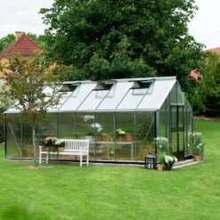 Serre De Jardin 21,4m² En Polycarbonate 10mm Gartner - Juliana -Jardin Serre Boutique serre de jardin 214m en polycarbonate 10mm gardener juliana 10