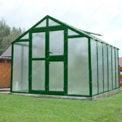 Serre De Jardin 249x306cm 7,62m² En Polycarbonate 8mm PRIMUS - Limes -Jardin Serre Boutique serre de jardin 249x306cm 762m en polycarbonate 8mm primus limes 10