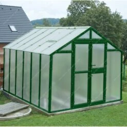 Serre De Jardin 249x306cm 7,62m² En Polycarbonate 8mm PRIMUS - Limes -Jardin Serre Boutique serre de jardin 249x306cm 762m en polycarbonate 8mm primus limes 11