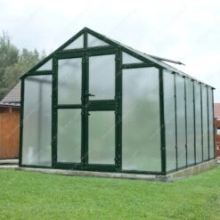Serre De Jardin 249x306cm 7,62m² En Polycarbonate 8mm PRIMUS - Limes -Jardin Serre Boutique serre de jardin 249x306cm 762m en polycarbonate 8mm primus limes 12