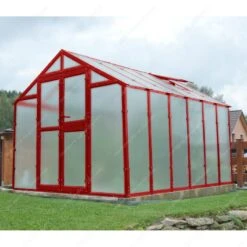 Serre De Jardin 249x306cm 7,62m² En Polycarbonate 8mm PRIMUS - Limes -Jardin Serre Boutique serre de jardin 249x306cm 762m en polycarbonate 8mm primus limes 16