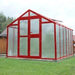 Serre De Jardin 249x306cm 7,62m² En Polycarbonate 8mm PRIMUS - Limes -Jardin Serre Boutique serre de jardin 249x306cm 762m en polycarbonate 8mm primus limes 17