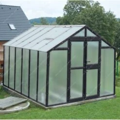 Serre De Jardin 249x306cm 7,62m² En Polycarbonate 8mm PRIMUS - Limes -Jardin Serre Boutique serre de jardin 249x306cm 762m en polycarbonate 8mm primus limes 2
