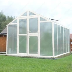 Serre De Jardin 249x306cm 7,62m² En Polycarbonate 8mm PRIMUS - Limes -Jardin Serre Boutique serre de jardin 249x306cm 762m en polycarbonate 8mm primus limes 4