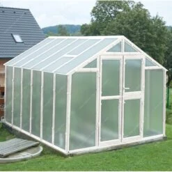 Serre De Jardin 249x306cm 7,62m² En Polycarbonate 8mm PRIMUS - Limes -Jardin Serre Boutique serre de jardin 249x306cm 762m en polycarbonate 8mm primus limes 5