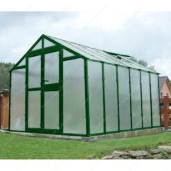 Serre De Jardin 249x306cm 7,62m² En Polycarbonate 8mm PRIMUS - Limes -Jardin Serre Boutique serre de jardin 249x306cm 762m en polycarbonate 8mm primus limes 9