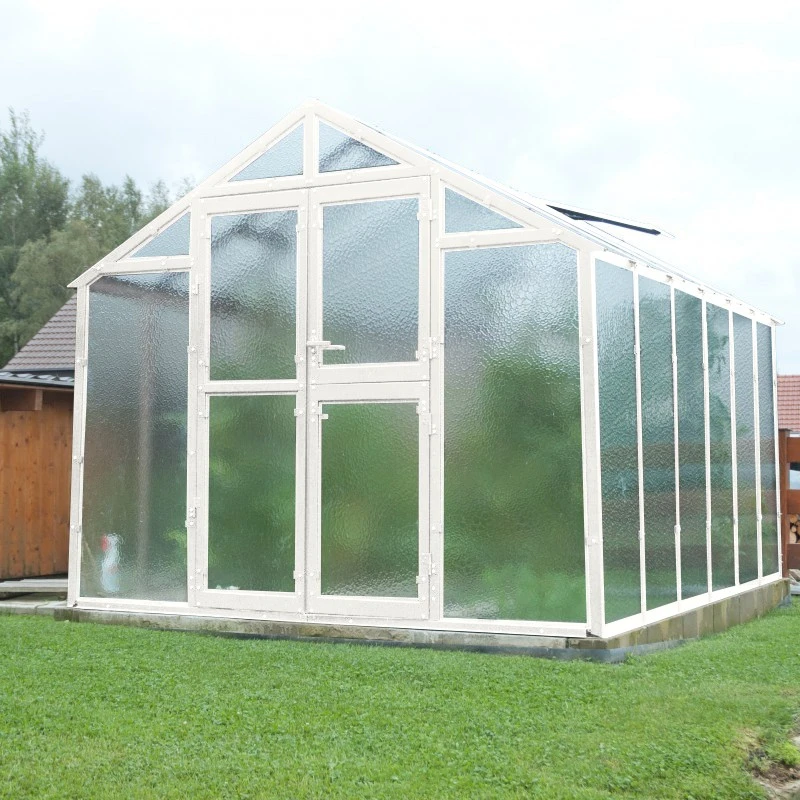 Serre De Jardin 249x306cm 7,62m² En Verre Cathédrale 4mm PRIMUS Limes 9 Serre De Jardin 249x306cm 7,62m² En Verre Cathédrale 4mm PRIMUS Limes – Image 7