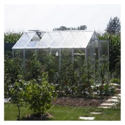 Serre De Jardin 249x306cm 7,62m² Verre Cathédrale 4mm VARIANT J3 - Limes 13 Serre De Jardin 249x306cm 7,62m² Verre Cathédrale 4mm VARIANT J3 - Limes -Jardin Serre Boutique serre de jardin 249x306cm 762m verre cathedrale 4mm variant limes 4