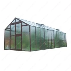 Serre De Jardin 249x604cm 15,04m² Verre Cathédrale 4mm PRIMUS - Limes -Jardin Serre Boutique serre de jardin 249x604cm 1504m verre cathedrale 4mm primus limes 2