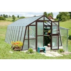 Serre De Jardin 303x452cm 13,69m² En Polycarbonate 8mm PRIMUS L4,5 - Limes -Jardin Serre Boutique serre de jardin 303x452cm 1369m en polycarbonate 8mm primus limes 4