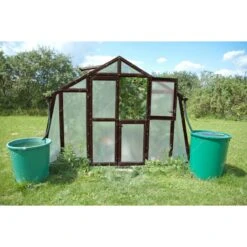 Serre De Jardin 303x452cm 13,69m² En Polycarbonate 8mm PRIMUS L4,5 - Limes -Jardin Serre Boutique serre de jardin 303x452cm 1369m en polycarbonate 8mm primus limes 5