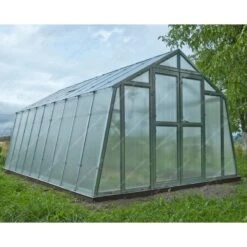Serre De Jardin 303x452cm 13,70m² En Polycarbonate 8mm VARIANT L4,5 - Limes -Jardin Serre Boutique serre de jardin 303x452cm 1370m en polycarbonate 6mm variant limes 2
