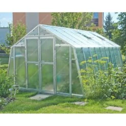 Serre De Jardin 303x452cm 13,70m² Verre Cathédrale 4mm VARIANT L4,5 - Limes -Jardin Serre Boutique serre de jardin 303x452cm 1370m verre cathedrale 4mm variant limes 10