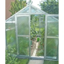 Serre De Jardin 303x452cm 13,70m² Verre Cathédrale 4mm VARIANT L4,5 - Limes -Jardin Serre Boutique serre de jardin 303x452cm 1370m verre cathedrale 4mm variant limes 11