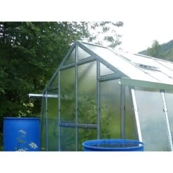 Serre De Jardin 303x452cm 13,70m² Verre Cathédrale 4mm VARIANT L4,5 - Limes -Jardin Serre Boutique serre de jardin 303x452cm 1370m verre cathedrale 4mm variant limes 15