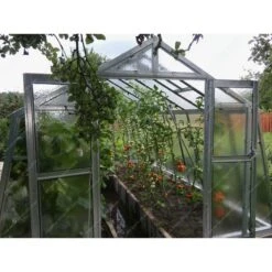 Serre De Jardin 303x452cm 13,70m² Verre Cathédrale 4mm VARIANT L4,5 - Limes -Jardin Serre Boutique serre de jardin 303x452cm 1370m verre cathedrale 4mm variant limes 2