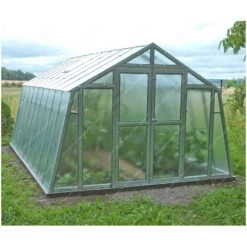 Serre De Jardin 303x452cm 13,70m² Verre Cathédrale 4mm VARIANT L4,5 - Limes -Jardin Serre Boutique serre de jardin 303x452cm 1370m verre cathedrale 4mm variant limes 5