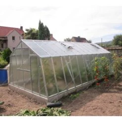 Serre De Jardin 303x601cm 18,21m² Verre Cathédrale 4mm VARIANT L6 - Limes -Jardin Serre Boutique serre de jardin 303x601cm 1821m verre cathedrale 4mm variant limes 2