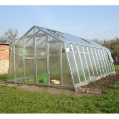 Serre De Jardin 303x601cm 18,21m² Verre Cathédrale 4mm VARIANT L6 - Limes