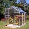 Serre De Jardin 3,8m² Popular 66 En Aluminium Et Polycarbonate 4mm - Halls -Jardin Serre Boutique serre de jardin 38m popular 66 en aluminium et polycarbonate 4mm halls