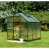 Serre De Jardin 3,8m² Popular 66 En Aluminium Vert Et Polycarbonate - Halls -Jardin Serre Boutique serre de jardin 38m popular 66 en aluminium vert et polycarbonate halls