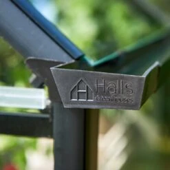 Serre De Jardin 5,1m² Qube 68 Noire En Verre Trempé - Halls -Jardin Serre Boutique serre de jardin 51m qube 68 noire en verre trempe halls 17