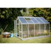Serre De Jardin 6,03m² En Aluminium Et Polycarbonate + Base - Habrita -Jardin Serre Boutique serre de jardin 592m en aluminium et polycarbonate base
