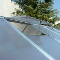 Serre De Jardin 6,03m² En Aluminium Et Polycarbonate + Base - Habrita -Jardin Serre Boutique serre de jardin 592m en aluminium et polycarbonate base 9