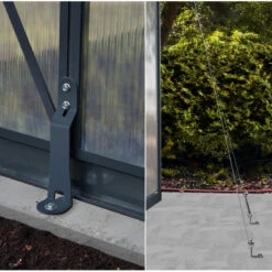 Serre De Jardin 5,9m² En Polycarbonate 10mm Glory Premium - Palram - Canopia -Jardin Serre Boutique serre de jardin 59m en polycarbonate 10mm glory premium palram 17