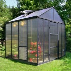 Serre De Jardin 5,9m² En Polycarbonate 10mm Glory Premium - Palram - Canopia