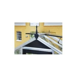 Serre De Jardin 5m² Anthracite En Verre Trempé Compact - Juliana -Jardin Serre Boutique serre de jardin 5m anthracite en verre trempe compact nye juliana 6