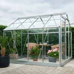 Serre De Jardin 5m² Popular 86 En Aluminium Et Verre Horticole 3mm - Halls -Jardin Serre Boutique serre de jardin 5m popular 86 en aluminium et verre horticole 3mm halls 10
