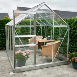 Serre De Jardin 5m² Popular 86 En Aluminium Et Verre Horticole 3mm - Halls -Jardin Serre Boutique serre de jardin 5m popular 86 en aluminium et verre horticole 3mm halls 7
