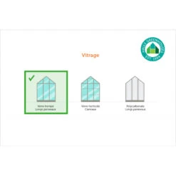 Serre De Jardin 5m² Popular 86 En Aluminium Vert Et Verre Trempé 3mm - Halls -Jardin Serre Boutique serre de jardin 5m popular 86 en aluminium vert et verre trempe 3mm halls 6