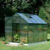 Serre De Jardin 5m² Popular 86 En Aluminium Verte Et Polycarbonate 4mm - Halls -Jardin Serre Boutique serre de jardin 5m popular 86 en aluminium verte et polycarbonate 4mm halls