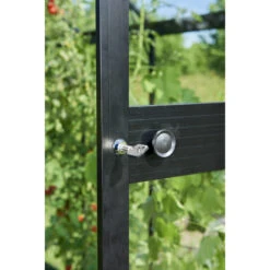 Serre De Jardin 6,17m² En Verre Trempé BURFORD Noire - Halls Costwold -Jardin Serre Boutique serre de jardin 617m en verre trempe burford noire eden greenhouses 15