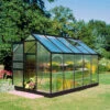 Serre De Jardin 6,2m² Popular 106 En Aluminium Noir Et Polycarbonate 4mm - Halls -Jardin Serre Boutique serre de jardin 62m popular 106 en aluminium noir et polycarbonate 4mm halls