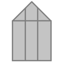 Serre De Jardin 6,4m² Qube 610 Noire En Verre Trempé - Halls 37 Serre De Jardin 6,4m² Qube 610 Noire En Verre Trempé - Halls -Jardin Serre Boutique serre de jardin 64m qube 610 noire en verre trempe halls 16