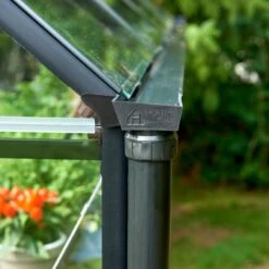 Serre De Jardin 6,4m² Qube 610 Noire En Verre Trempé - Halls 29 Serre De Jardin 6,4m² Qube 610 Noire En Verre Trempé - Halls -Jardin Serre Boutique serre de jardin 64m qube 610 noire en verre trempe halls 8