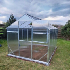 Serre De Jardin 6,5m² En Aluminium Et Polycarbonate 6mm Sanus UP! L7 – Gampre -Jardin Serre Boutique serre de jardin 65m en aluminium et polycarbonate 6mm sanus up l7 gampre 8