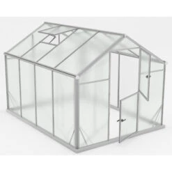 Serre De Jardin 6,5m² En Aluminium Et Polycarbonate 6mm Sanus UP! L7 – Gampre -Jardin Serre Boutique serre de jardin 65m en aluminium et polycarbonate 6mm sanus up l7 gampre 9