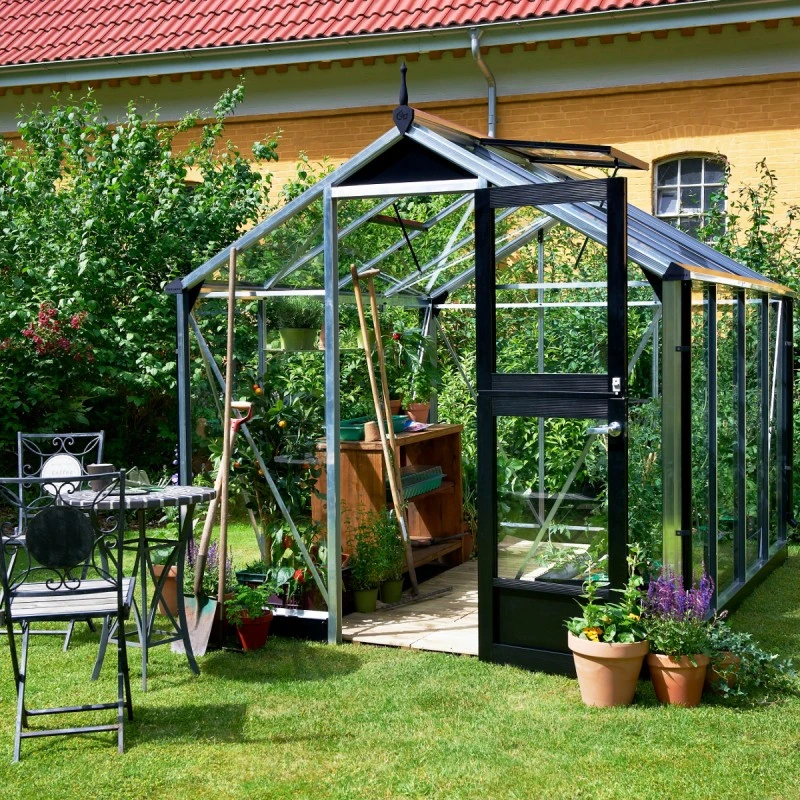 Serre De Jardin 6,6m² En Verre Trempé Compact - Juliana 14 Serre De Jardin 6,6m² En Verre Trempé Compact - Juliana – Image 12