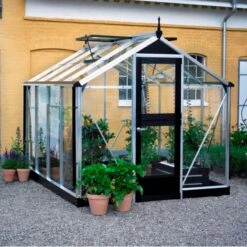 Serre De Jardin 6,6m² En Verre Trempé Compact - Juliana 27 Serre De Jardin 6,6m² En Verre Trempé Compact - Juliana -Jardin Serre Boutique serre de jardin 66m en verre trempe compact nye juliana 6