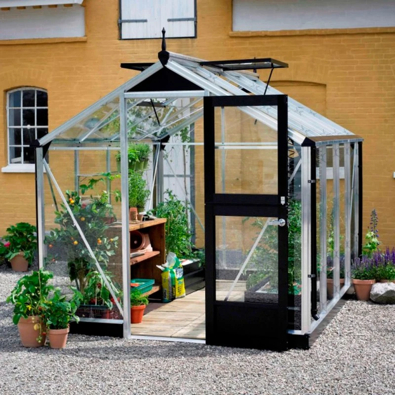 Serre De Jardin 6,6m² En Verre Trempé Compact - Juliana 10 Serre De Jardin 6,6m² En Verre Trempé Compact - Juliana – Image 8