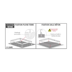 Serre Carvi Merkur 8,10m² En Aluminium Laqué Vert Et Verre Trempé 3mm + Embase Incluse - Natura Lams 23 Serre Carvi Merkur 8,10m² En Aluminium Laqué Vert Et Verre Trempé 3mm + Embase Incluse - Natura Lams -Jardin Serre Boutique serre de jardin 825m en aluminium laque et verre trempe merkur lams 8