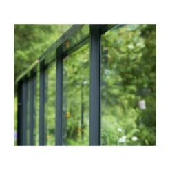 Serre De Jardin 8,2m² Anthracite En Verre Trempé Compact - Juliana -Jardin Serre Boutique serre de jardin 82m anthracite en verre trempe compact nye juliana 5