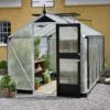 Serre De Jardin 8,2m² En Polycarbonate 10mm Compact - Juliana -Jardin Serre Boutique serre de jardin 82m en polycarbonate 10mm compact nye juliana