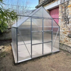 Serre De Jardin 8,3m² Magnum 108 En Aluminium Et Polycarbonate 6mm - Halls -Jardin Serre Boutique serre de jardin 83m magnum 108 en aluminium et polycarbonate 6mm halls 6