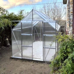 Serre De Jardin 8,3m² Magnum 108 En Aluminium Et Polycarbonate 6mm - Halls -Jardin Serre Boutique serre de jardin 83m magnum 108 en aluminium et polycarbonate 6mm halls 7